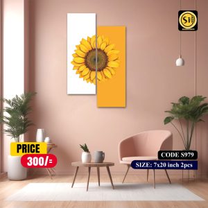 Wall Split Canvas (2part)-Code S979